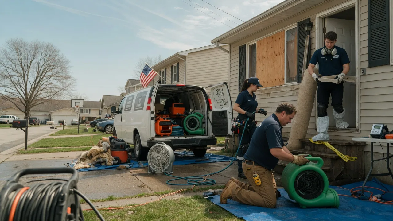 Water Damage Restoration in Mikana, WI near me